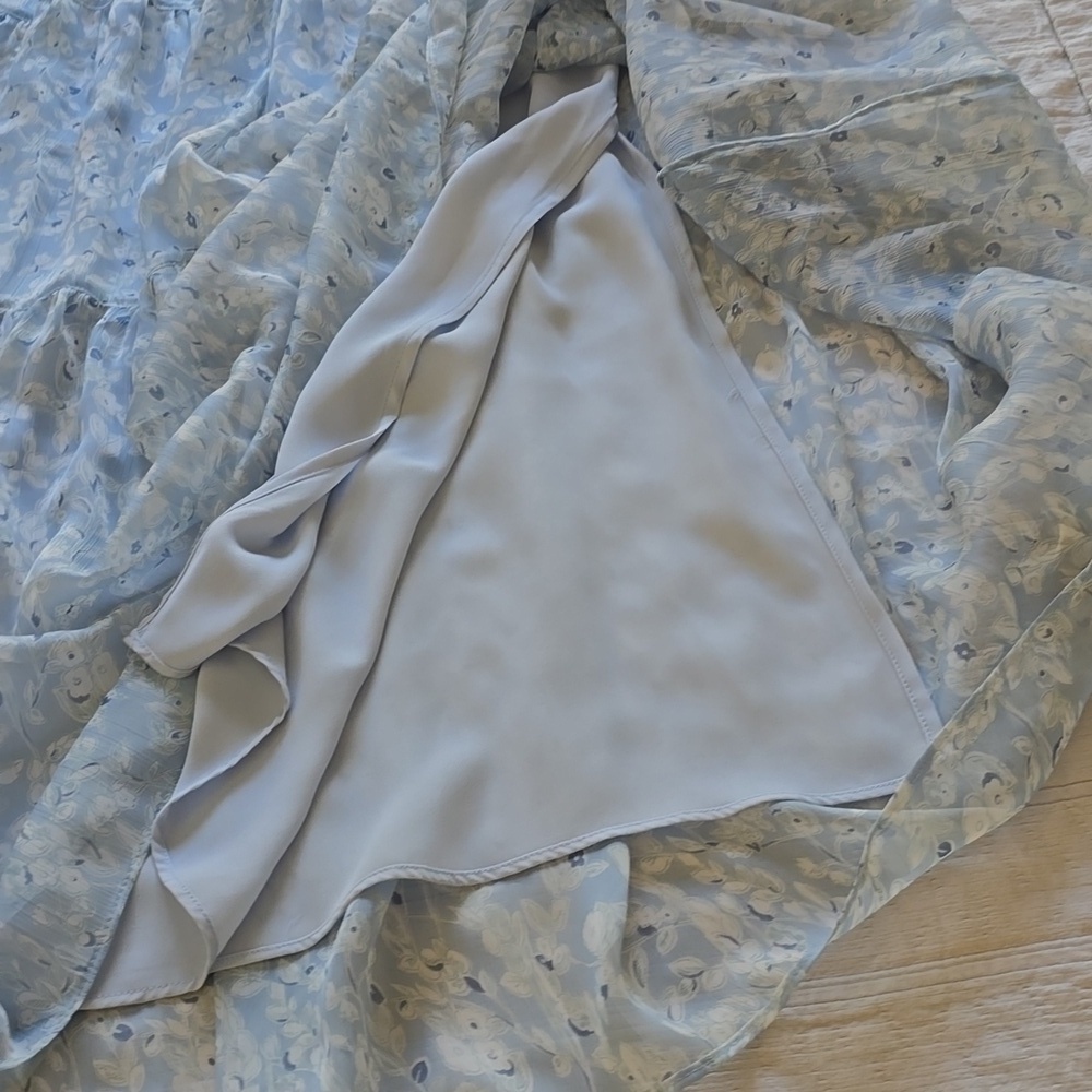 Lauren Ralph Lauren Floral Georgette Peasant Skirt - Picture 8 of 13